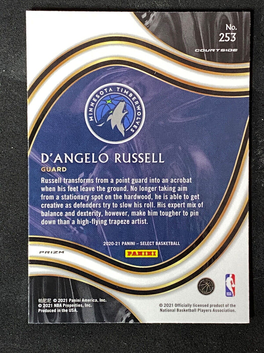 2020 Panini Select D'Angelo Russell  Red Wave  #253    MT