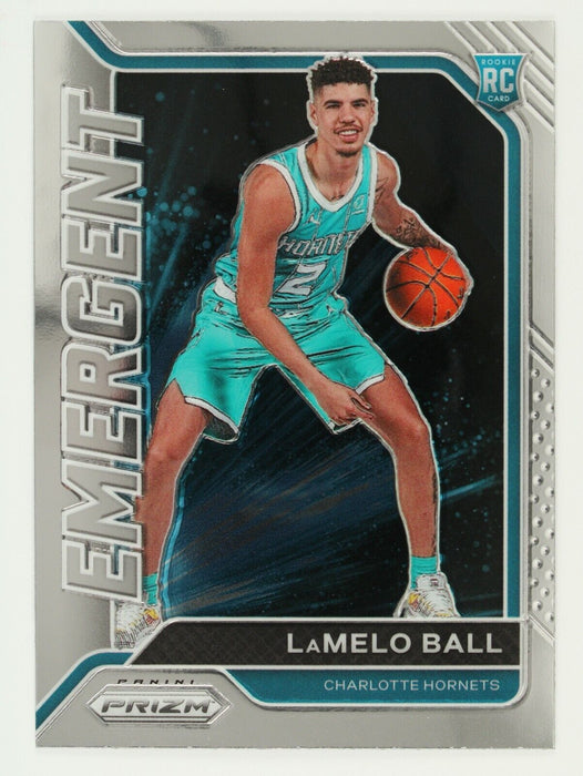 2020-21 Prizm Lamelo Ball Emergent Rookie Card #23