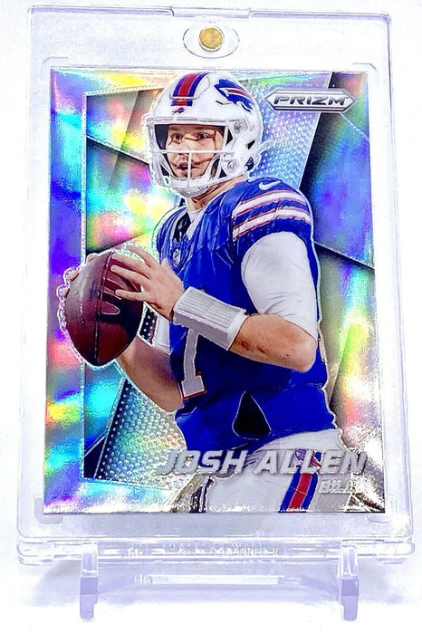 Josh Allen REFRACTOR INVESTMENT CARD SP PANINI BILLS MVP w/CASE