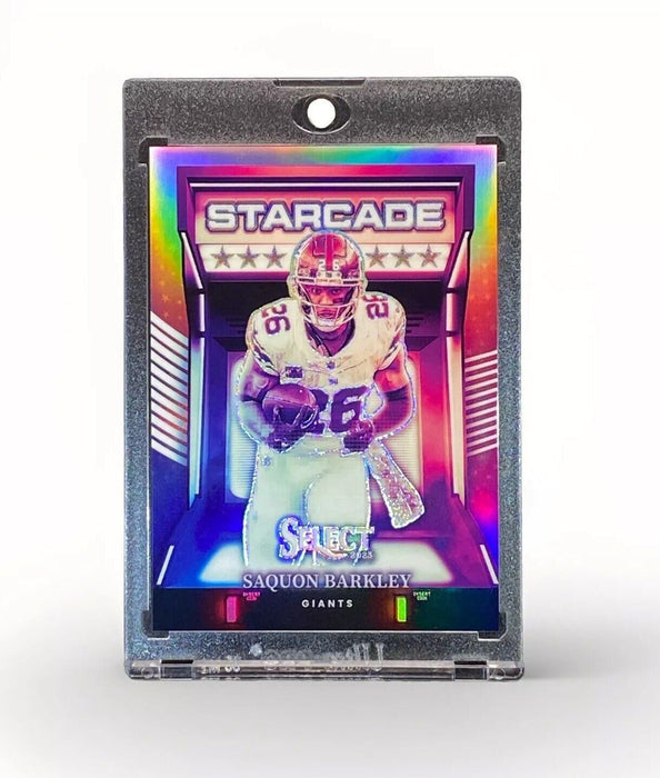 Saquon Barkley RARE REFRACTOR INVESTMENT CARD SSP PANINI CASE HIT MVP EAGLES