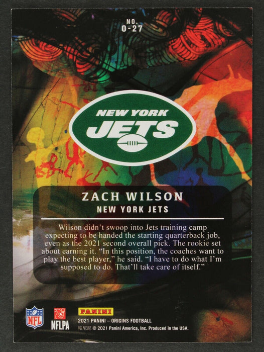 2021 Origins Zach Wilson Originals Rookie RC Case Hit SSP *READ*