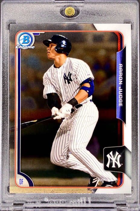 Aaron Judge BOWMAN CHROME CARD RARE INVESTMENT MINT w/CASE