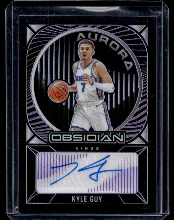 2020 Panini Obsidian Kyle Guy #AU-KGY AUTO /75 Sacramento Kings NM-MINT