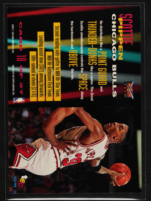 1993 Stadium Club Scottie Pippen #18