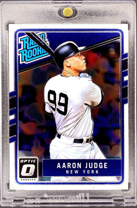 Aaron Judge ROOKIE INVESTMENT CARD CHROME YANKEES MINT w/CASE