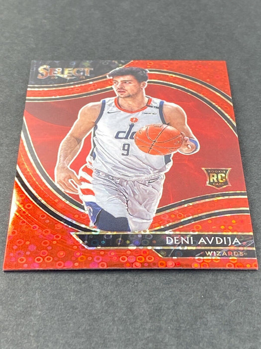 Deni Avdija Rookie Card 2020 Select #292 Red Disco Prizm Courtside /49