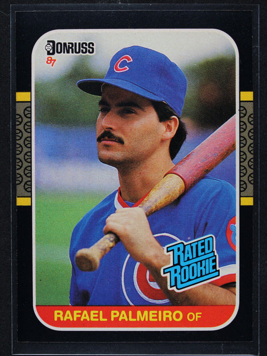 1987 Donruss - Rafael Palmeiro #43 Rookie Chicago Cubs