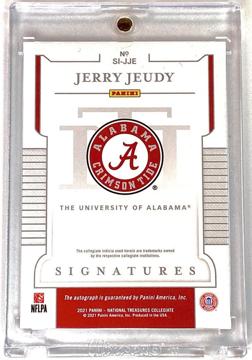 Spectacular Jerry Jeudy SIGNATURE Card - SSP #/15 Includes Case