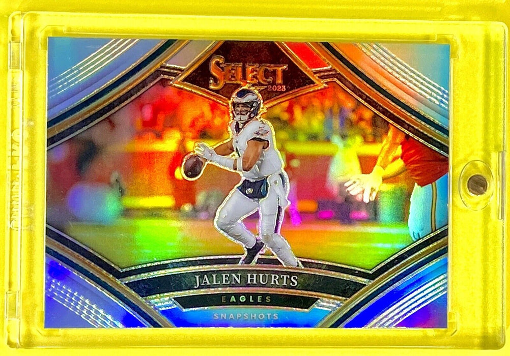 Jalen Hurts REFRACTOR Card SP INVESTMENT EAGLES - Case included