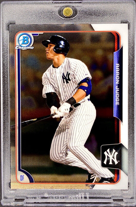 Aaron Judge BOWMAN CHROME CARD RARE INVESTMENT MINT w/CASE