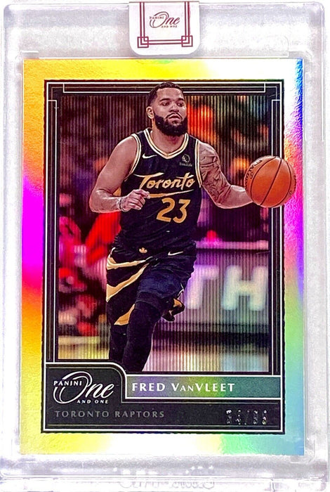 Fred VanVleet #/99 REFRACTOR - PANINI SP ROCKETS RAPTORS SEALED CASE