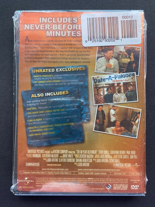 Night At The Museum Battle of the Smithsonian / The 40 Year Old Virgin DVD (NEW)