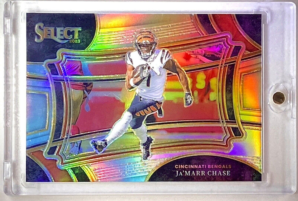 Ja'Marr Chase RARE REFRACTOR Card SSP PANINI INVESTMENT BENGALS