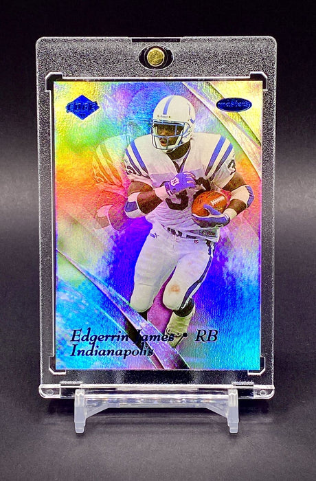 Edgerrin James PREVIEW REFRACTOR CARD SP COLTS w/HOLDER