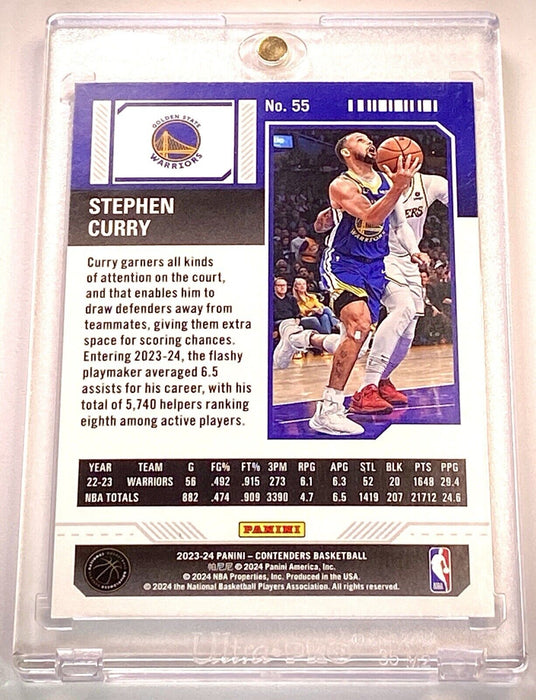 Stephen Curry RARE MOJO REFRACTOR CARD -  PANINI SP GOLDEN STATE WARRIORS