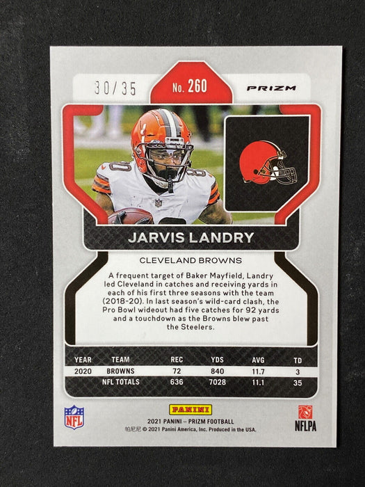 2021 Panini Prizm - Jarvis Landry /35 #260  Cleveland Browns NM-MINT+