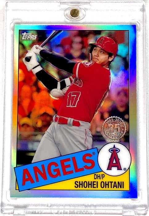 Shohei Ohtani COLLECTORS REFRACTOR CARD - SP ANGELS/DODGERS w/CASE