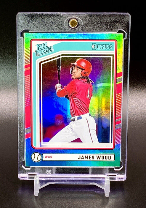 James Wood ROOKIE LIBERTY FOIL REFRACTOR RARE SP NATIONALS w/CASE