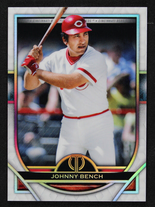 2021 Topps Tribute - Johnny Bench #17  Cincinnati Reds