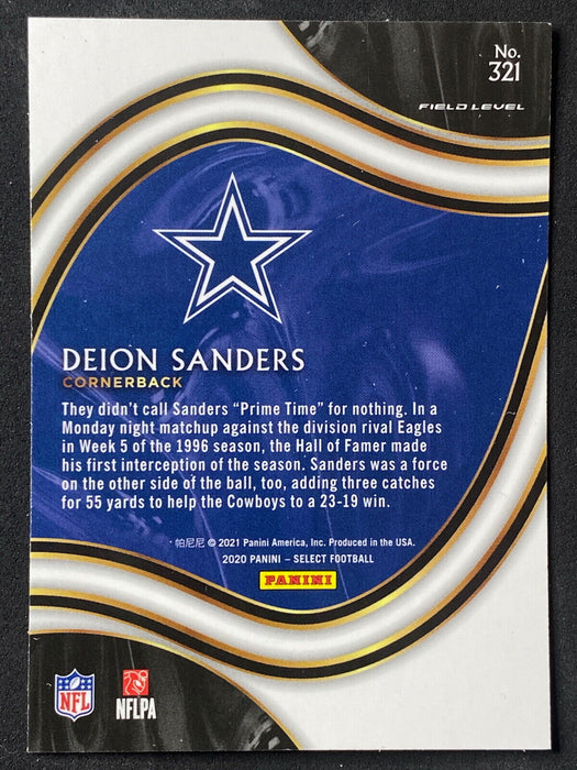 2020 Panini Select - Deion Sanders #321  Dallas Cowboys NM-MINT+