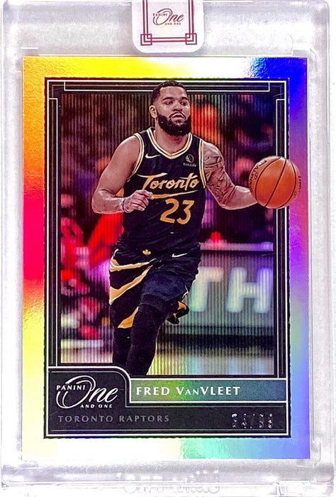 Fred VanVleet #/99 REFRACTOR - PANINI SP ROCKETS RAPTORS SEALED CASE