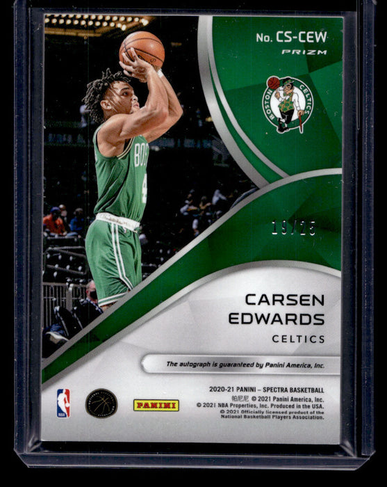 2020  Panini Spectra Carsen Edwards /25 #CS-CEW   Boston Celtics NM-MINT