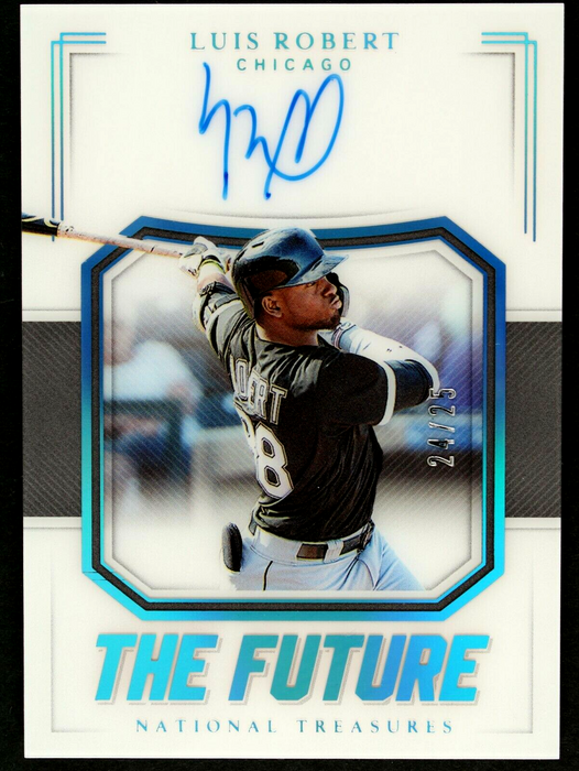 2020 National Treasures Luis Robert The Future Auto /25