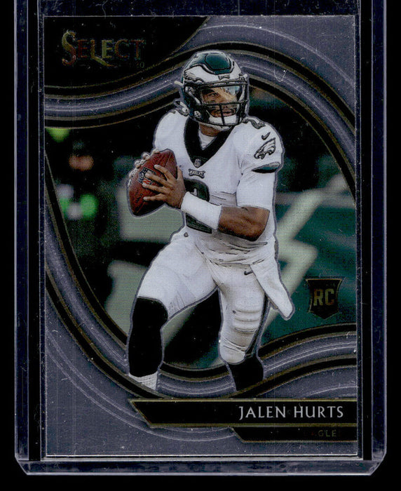 2020  Panini Select Jalen Hurts #350  Rookie Field Level Eagles NM-MINT