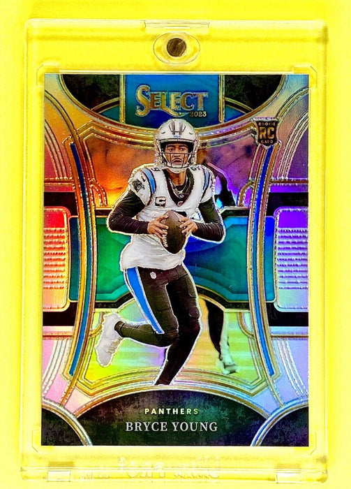 Bryce Young ROOKIE REFRACTOR INVESTMENT CARD - RARE SP CAROLINA PANTHERS QB