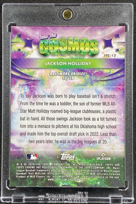 Jackson Holliday Rookie Refractor – Rare Topps Chrome SSP ROY Mint Gem