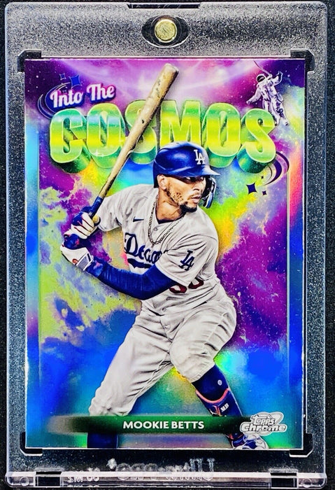 Mookie Betts RARE REFRACTOR INVESTMENT CARD SP INSERT MVP MINT