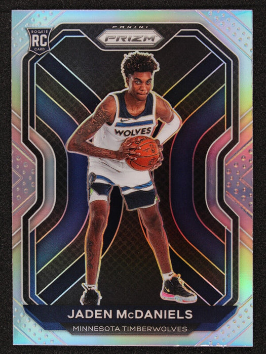 2020-21 Panini Prizm - Silver Prizm #277 Jaden McDaniels (RC)