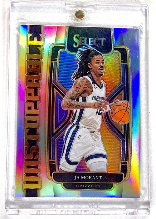 Spectacular Ja Morant Refractor Card - Panini SP GRIZZLIES INCLUDES CASE