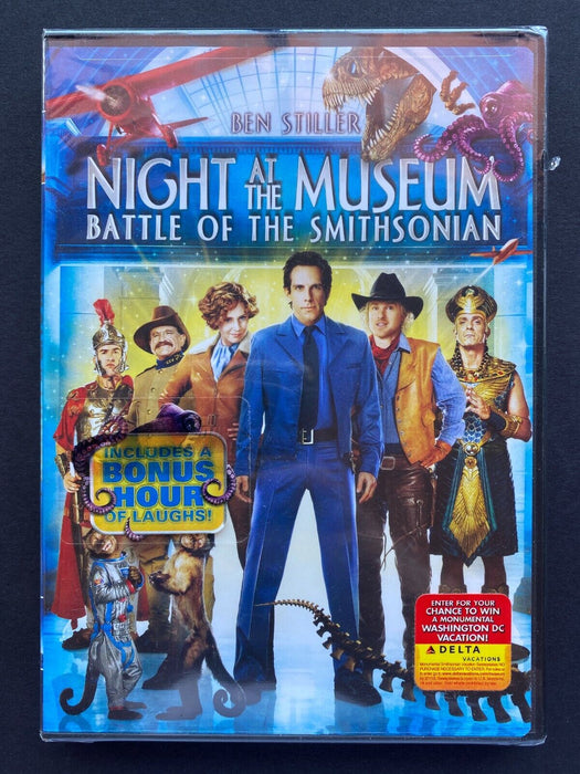 Night At The Museum Battle of the Smithsonian / The 40 Year Old Virgin DVD (NEW)