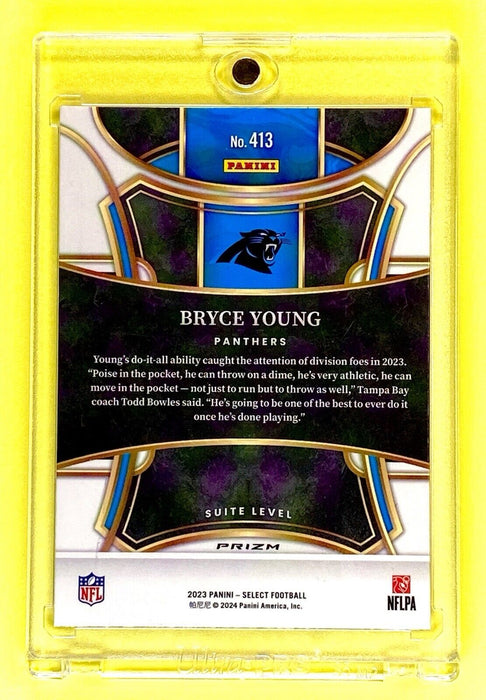 Bryce Young ROOKIE REFRACTOR INVESTMENT CARD - RARE SP CAROLINA PANTHERS QB