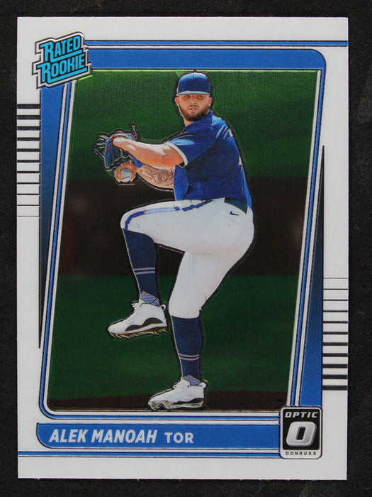 2021 Donruss Optic - Alek Manoah #179  Rookie Toronto Blue Jays