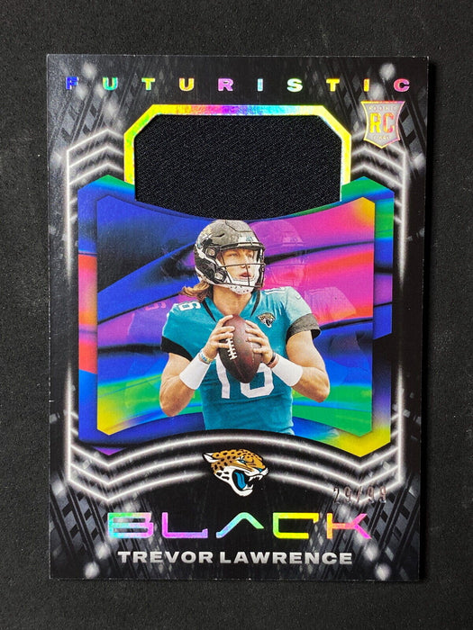 2021  Panini Black - Trevor Lawrence #F-TL /99 Silver Jaguars NM-MINT