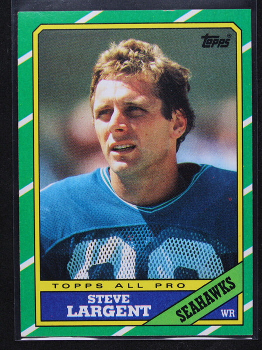 1986 Topps - Steve Largent #203  Seattle Seahawks