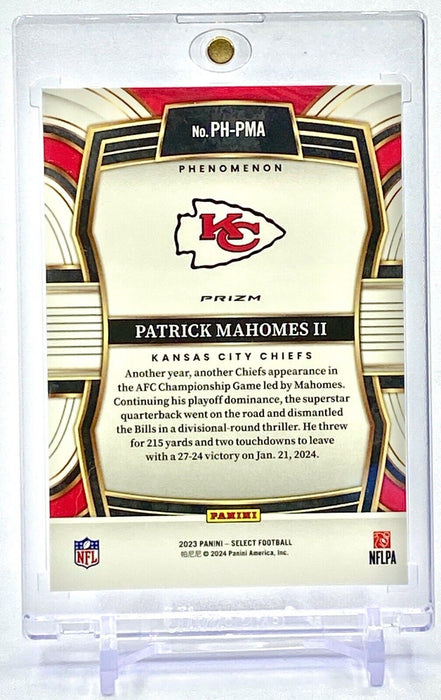 Patrick Mahomes II Chiefs REFRACTOR INVESTMENT CARD SSP SUPERBOWL MVP MINT