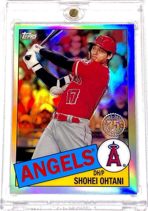 Shohei Ohtani COLLECTORS REFRACTOR CARD - SP ANGELS/DODGERS w/CASE