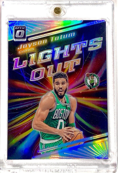 Jayson Tatum REFRACTOR INVESTMENT INSERT CARD SP CELTICS w/CASE