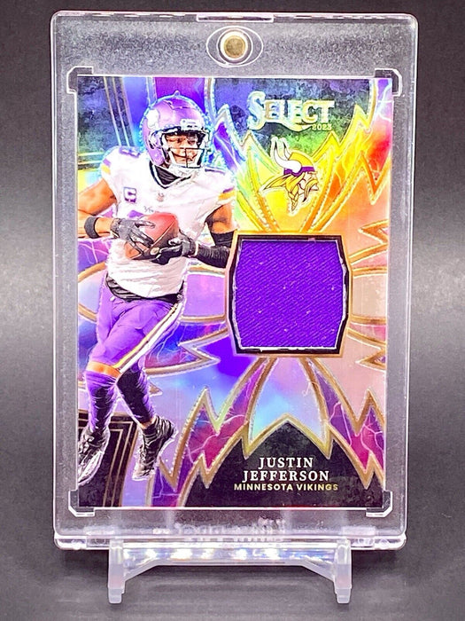 Justin Jefferson RARE VIKING REFRACTOR INVESTMENT CARD SSP PATCH MVP MINT #/99