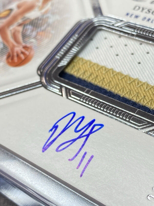 Dyson Daniels 2022 Flawless Game Worn RPA /25 – Stunning Rookie Patch Auto RC!