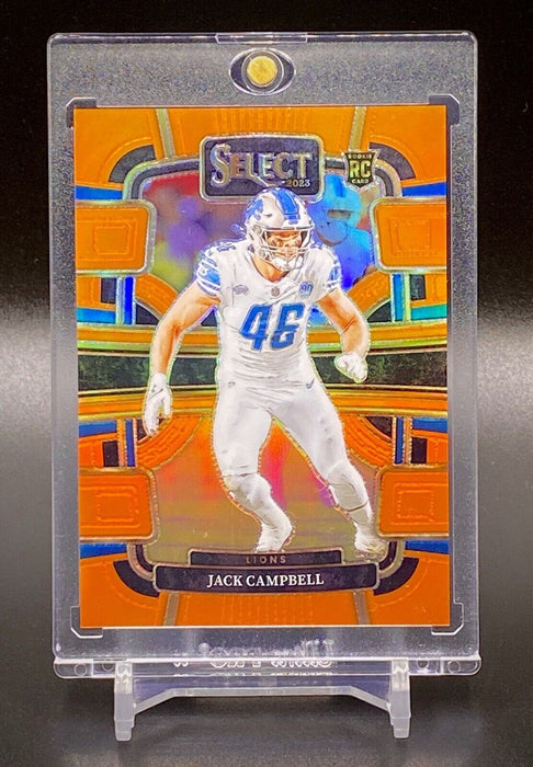 Jack Campbell RARE #/49 ROOKIE ORANGE REFRACTOR INVESTMENT SP LIONS w/CASE