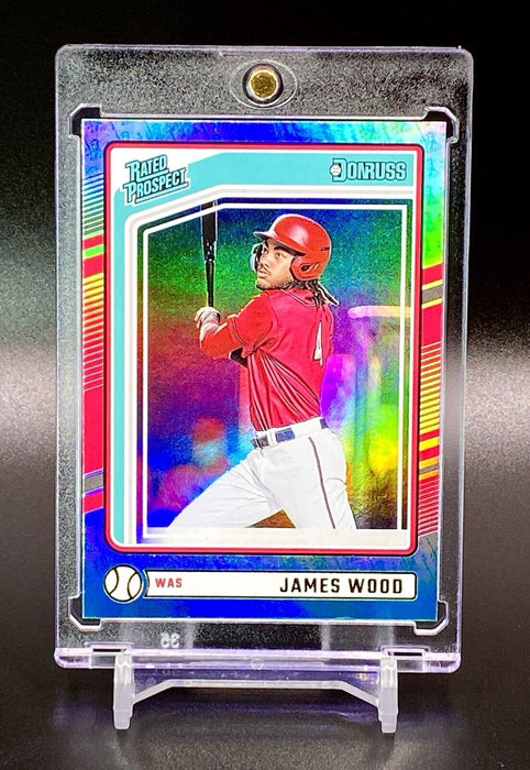 James Wood ROOKIE LIBERTY FOIL REFRACTOR RARE SP NATIONALS w/CASE