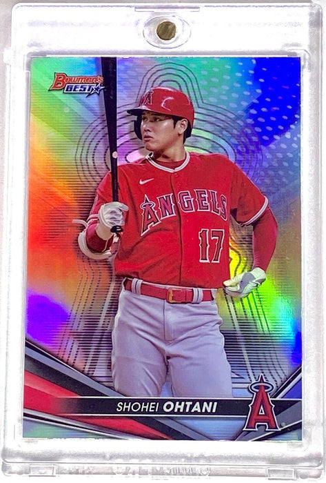 Shohei Ohtani COLLECTORS REFRACTOR CARD - SP ANGELS/DODGERS w/CASE