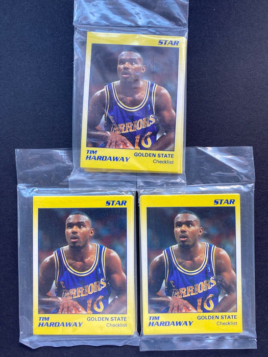 1991 Star Company Tim Hardaway Golden State Warriors 11-Card Set Sealed