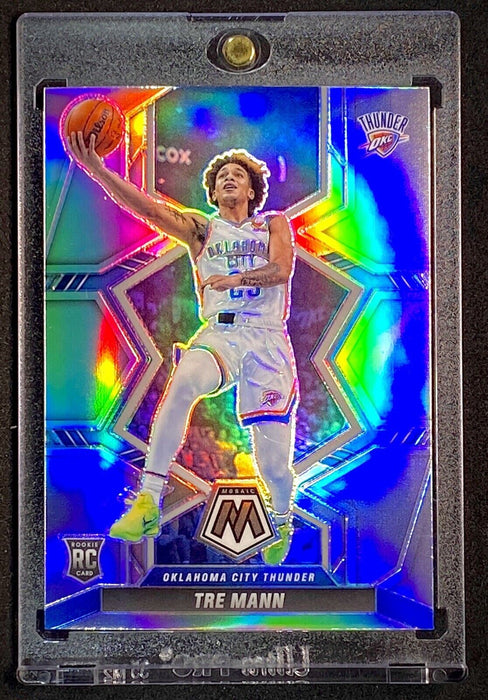 Tre Mann ROOKIE PRIZM REFRACTOR COLLECTOR CARD SP THUNDER HOLO