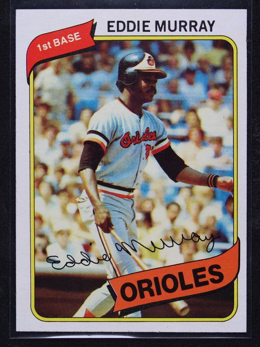 1980 Topps - Eddie Murray #160  Baltimore Orioles NM OR BETTER