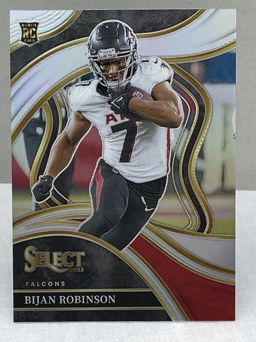 2023 Select BIJAN ROBINSON Silver Club Level Prizm Rookie #296 Atlanta Falcons